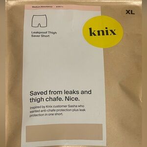 Knix Leakproof Thigh Saver Short - Medium Absorbancy XL NEW JUST OPENED